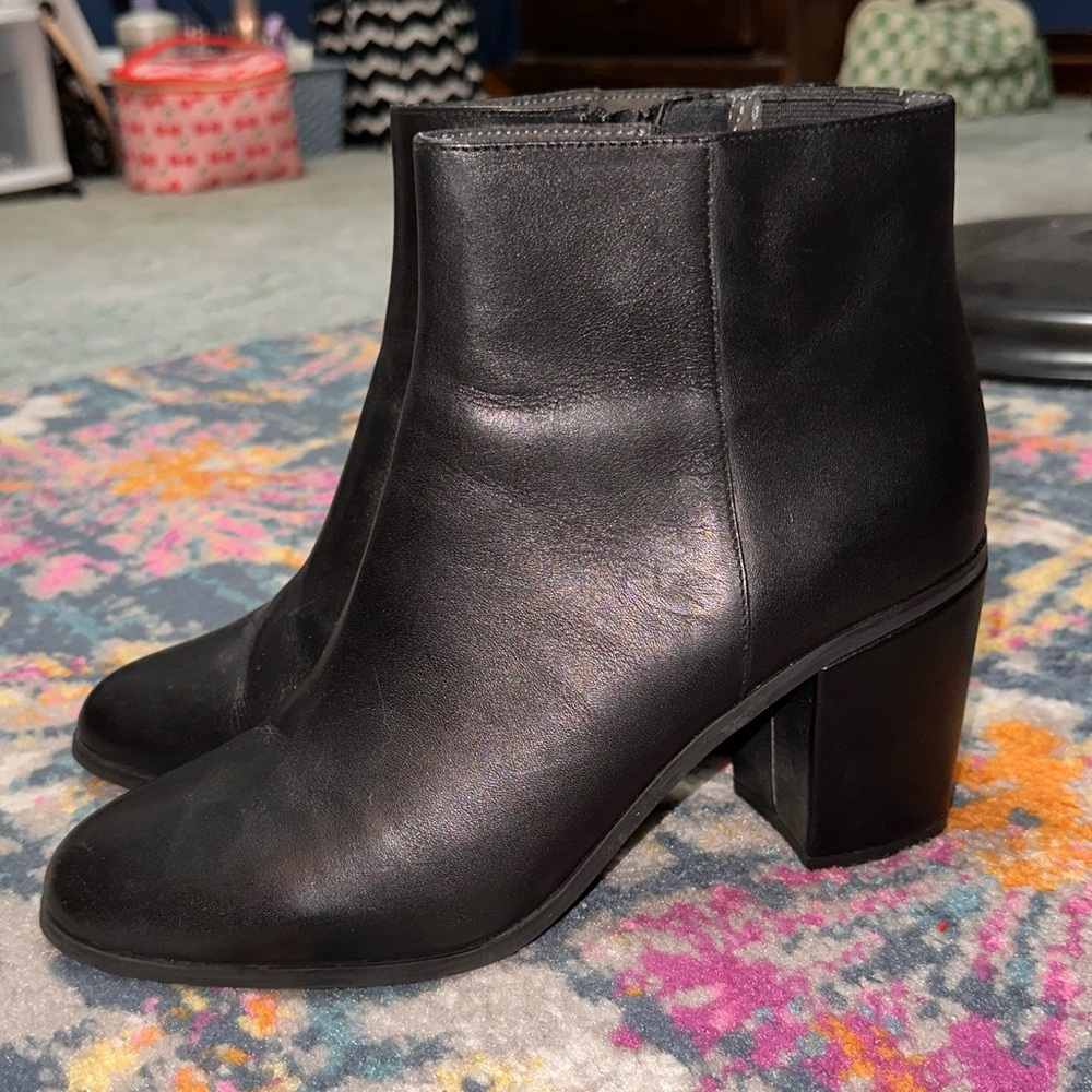 Seychelles Black Ankle Booties
